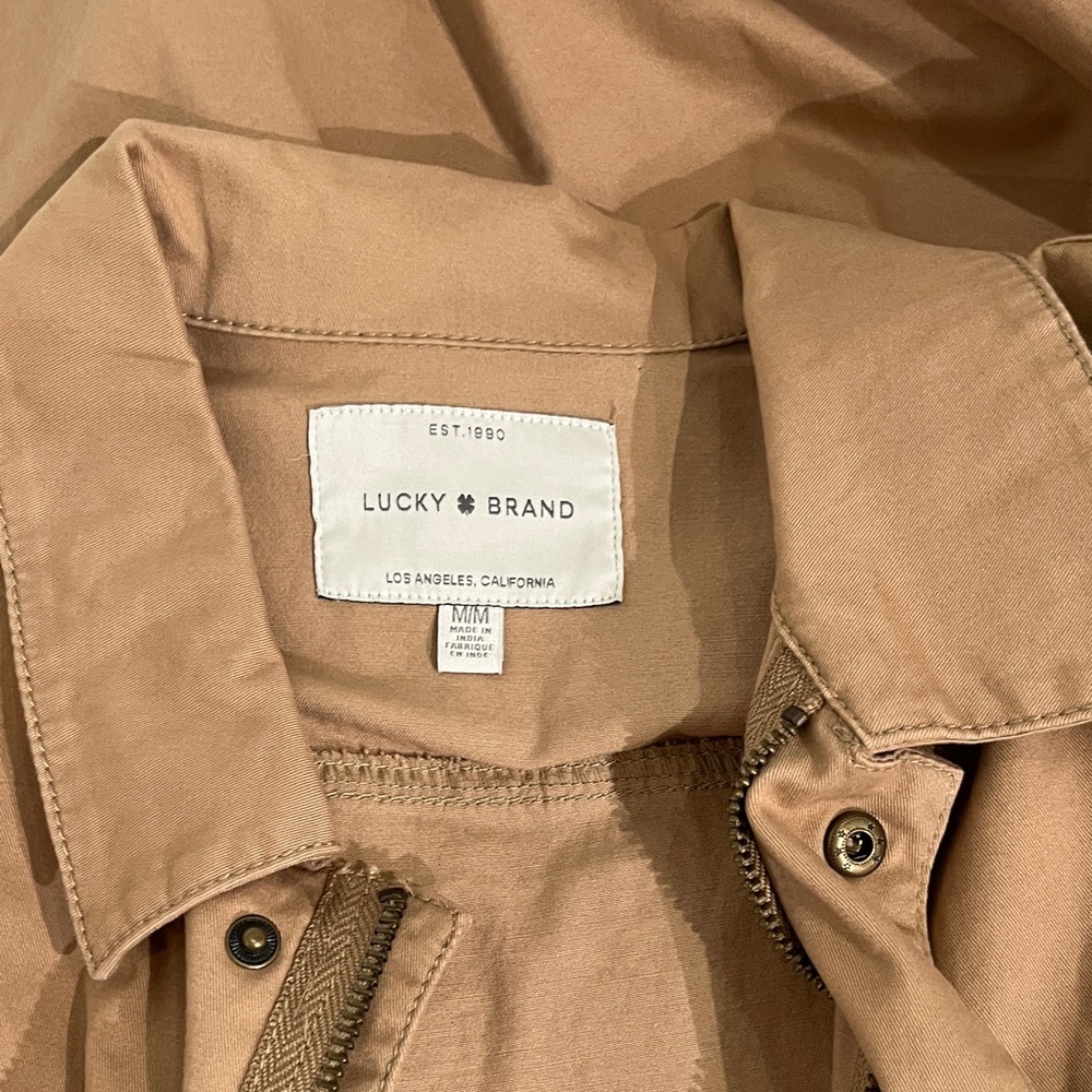 Lucky Brand Utility Jacket NWT Size M - Picture 5 of 7